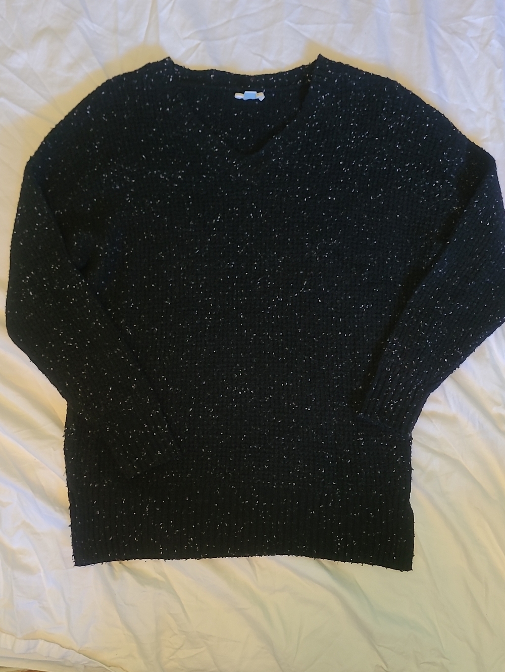 dip Black Speckled Crewneck Sweater